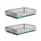 Mind Reader Stackable Metal Mesh Tray & Desk Document Organizer Set